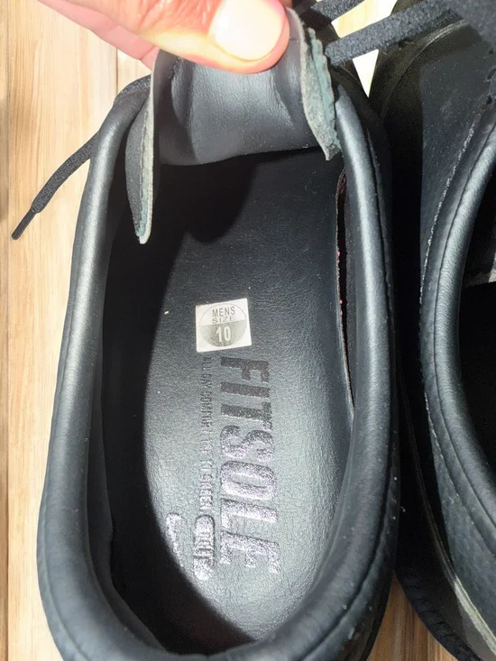 Nike Air Zoom Victory Tour Golf Shoes Mens 10 Black Leather Spiked AQ1479-001 - Picture 5 of 6